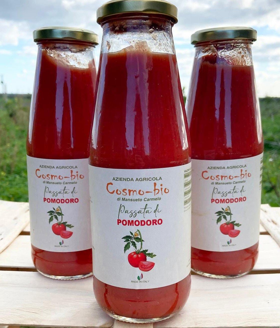 Passata di pomodoro01 - Cosmo Bio Azienda Agricola