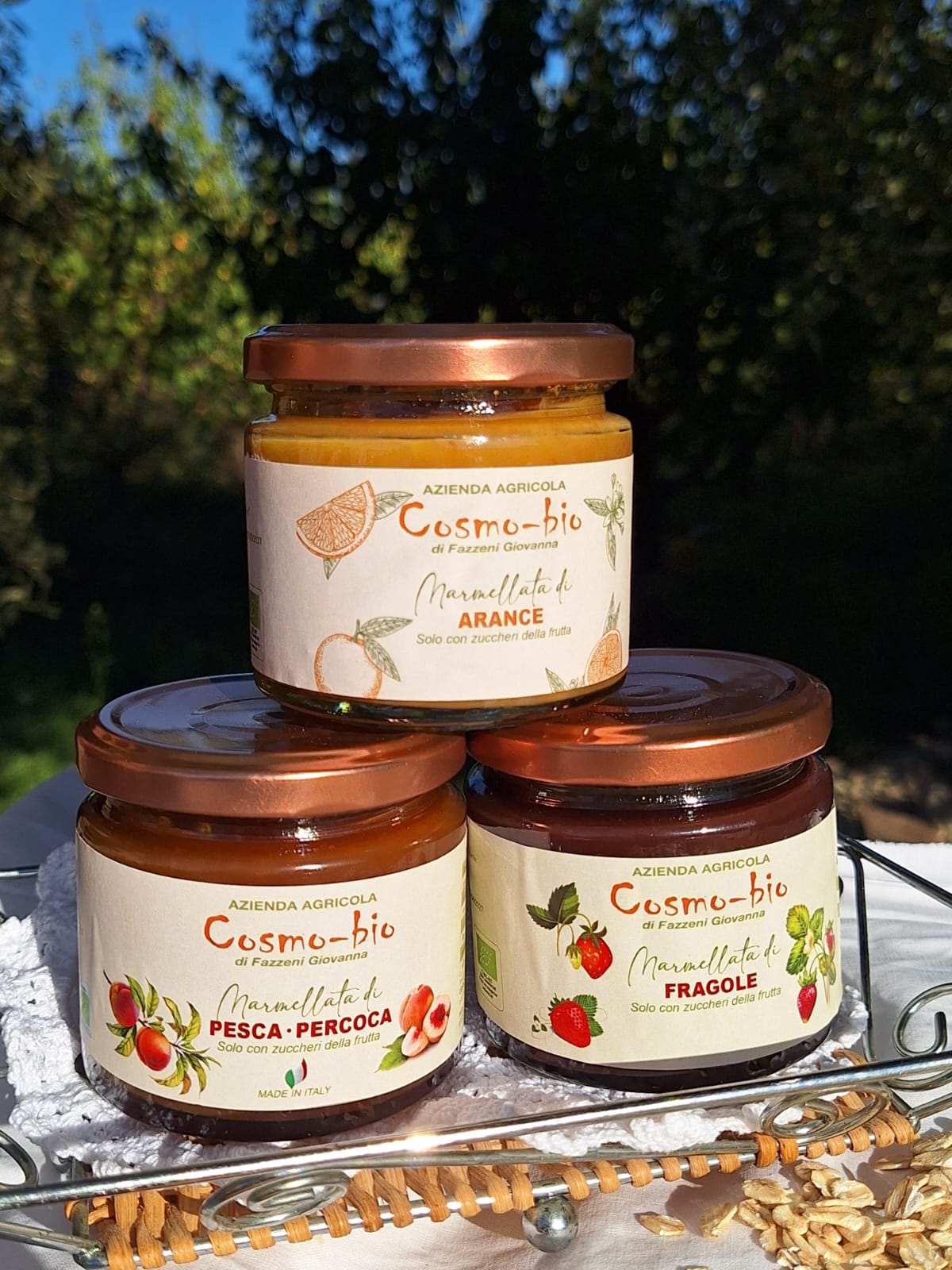 Marmellate assortite03 - Cosmo Bio Azienda Agricola